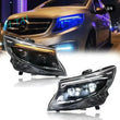 Phares LED Mercedes Vito W447 Metris Animation Démarrage