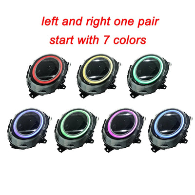 Phares LED Mini Cooper F54 F55 F56 F57 2014-2024 - détail du montage - Becquet Voiture