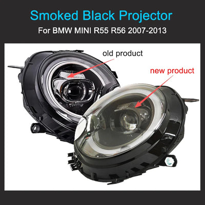 Phares LED Mini Cooper R56 R57 R58 R59 2007-2013 - packshot studio - Becquet Voiture