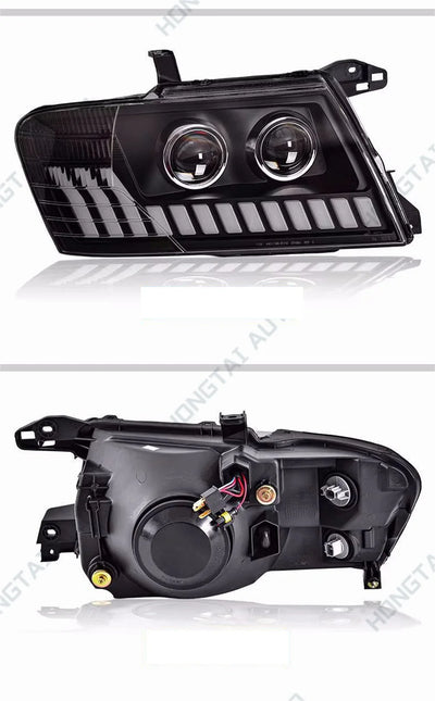 Phares LED Mitsubishi Pajero Montero V73 V77 - packshot studio - Becquet Voiture