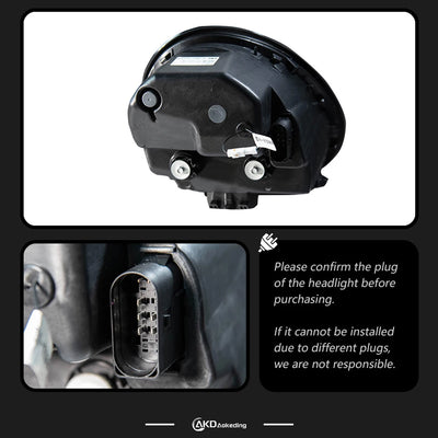 Phares LED Porsche 911 991 2012-2018 - installé sur véhicule - Becquet Voiture