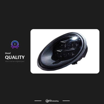 Phares LED Porsche 911 991 2012-2018 - vue de profil - Becquet Voiture
