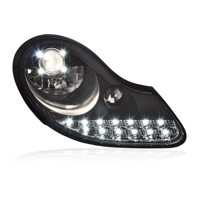 Phares LED Porsche Boxster 986 911 996 1997-2004 - packshot studio - Becquet Voiture