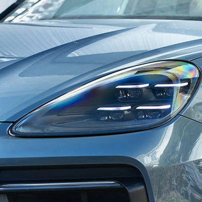 Phares LED Porsche Cayenne 2018-2023 - installé sur véhicule - Becquet Voiture