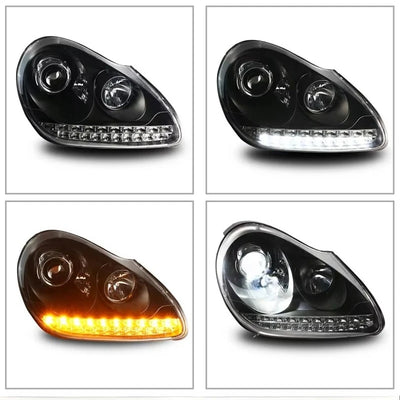 Phares LED Porsche Cayenne 955 2003-2008 - vue arrière - Becquet Voiture