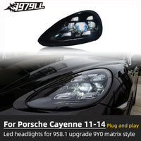 Phares LED Porsche Cayenne 958.1 2011-2014 - packshot studio - Becquet Voiture