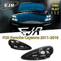 Phares LED Porsche Cayenne 958 2011-2018 - vue de face - Becquet Voiture