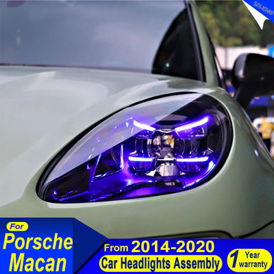Phares LED Porsche Macan 2014-2020 - vue arrière - Becquet Voiture