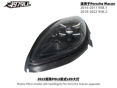 Phares LED Porsche Macan 2014-2022 - vue arrière - Becquet Voiture
