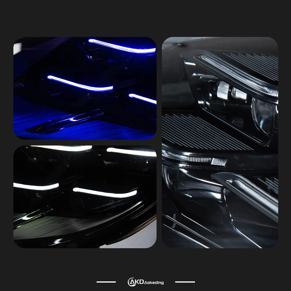 Phares LED Porsche Panamera 970.1 2014-2017 - vue de face - Becquet Voiture