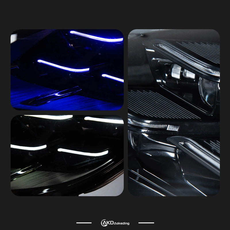 Phares LED Porsche Panamera 970.1 2014-2017 - vue de face - Becquet Voiture
