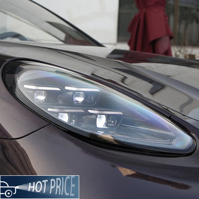 Phares LED Porsche Panamera 970 2010-2017 - vue de profil - Becquet Voiture