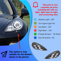Phares LED Porsche Panamera 970 2010-2017 - vue rapprochée - Becquet Voiture