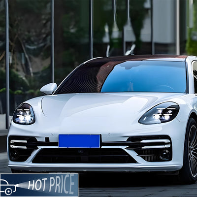 Phares LED Porsche Panamera 971 2017-2023 - packshot studio - Becquet Voiture