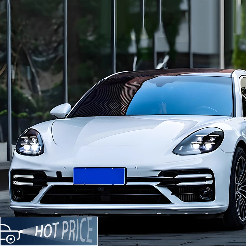 LED-Scheinwerfer Porsche Panamera 971 2017–2023 - Studio-Packshot - Becquet Voiture