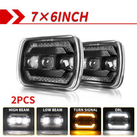 Phares LED Ronds Jeep Wrangler YJ Cherokee XJ - détail du montage - Becquet Voiture