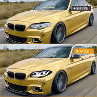 Phares LED Séquentiels BMW Série 5 F10 F11 2011-2017 - vue de profil - Becquet Voiture