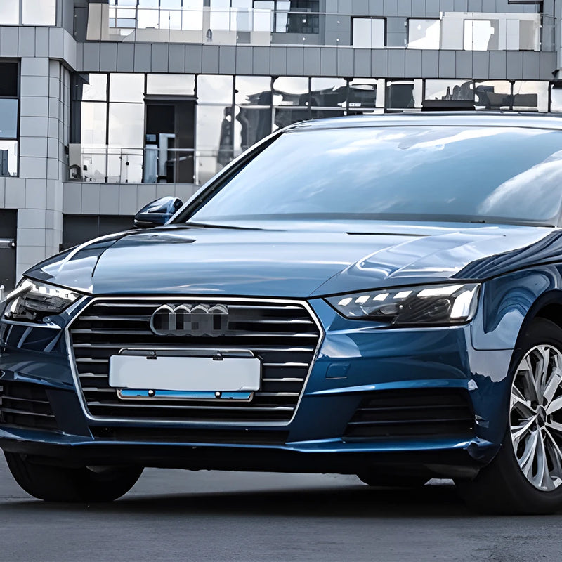 Phares LED Style RS Audi A4 S4 RS4 2017-2019 - installé sur véhicule - Becquet Voiture