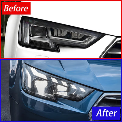 Phares LED Style RS Audi A4 S4 RS4 2017-2019 - vue arrière - Becquet Voiture