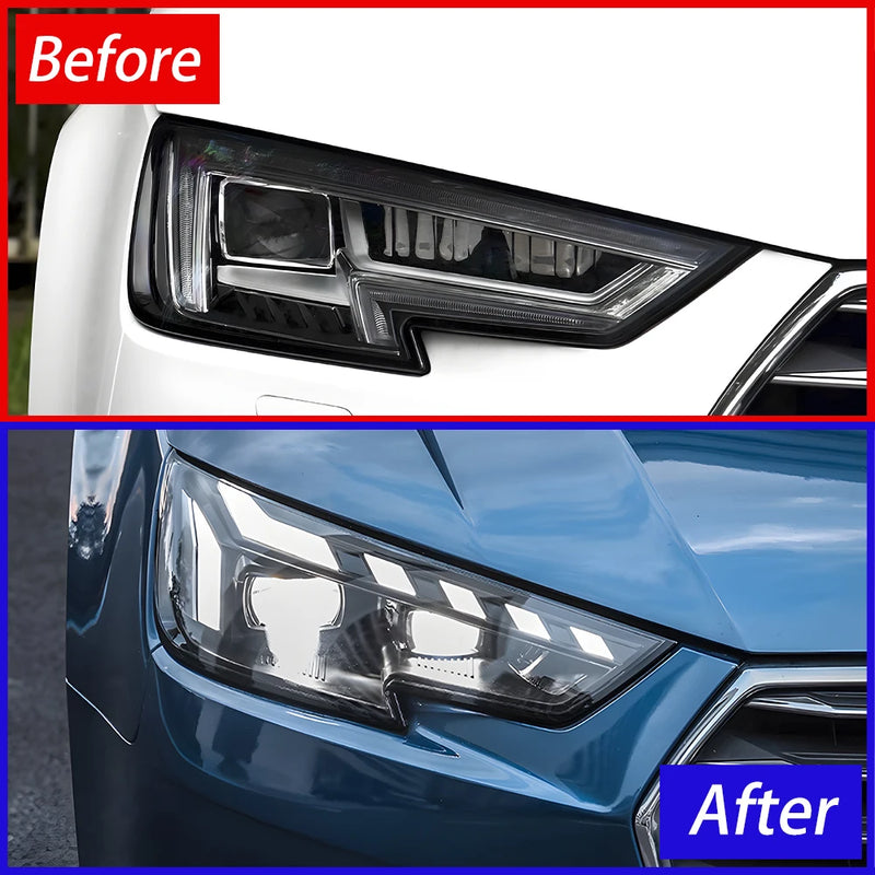 Phares LED Style RS Audi A4 S4 RS4 2017-2019 - vue arrière - Becquet Voiture