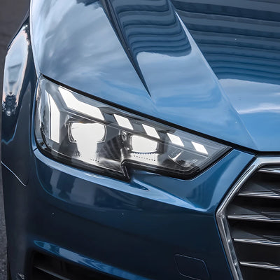 Phares LED Style RS Audi A4 S4 RS4 2017-2019 - vue de profil - Becquet Voiture