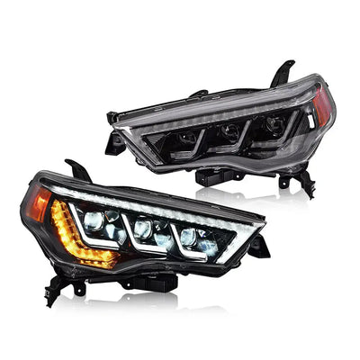 Phares LED Toyota 4Runner TRD 2014-2022 Sequentiels - détail du montage - Becquet Voiture
