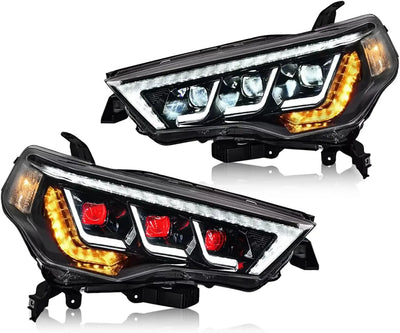 Phares LED Toyota 4Runner TRD 2014-2022 Sequentiels - vue rapprochée - Becquet Voiture