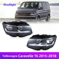 Phares LED Volkswagen Caravelle T6 2015-2018 - vue de face - Becquet Voiture