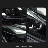 Phares LED Volkswagen Golf 6 2009-2012 - installé sur véhicule - Becquet Voiture