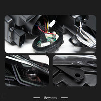 Phares LED Volkswagen Golf 6 2009-2012 - packshot studio - Becquet Voiture