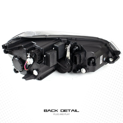 Phares LED Volkswagen Golf 7 MK7 2012-2017 - installé sur véhicule - Becquet Voiture