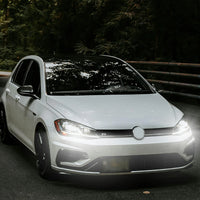 LED Headlights Volkswagen Golf 7 MK7 2013-2017 Golf 7.5 Style - fitted on vehicle - Becquet Voiture