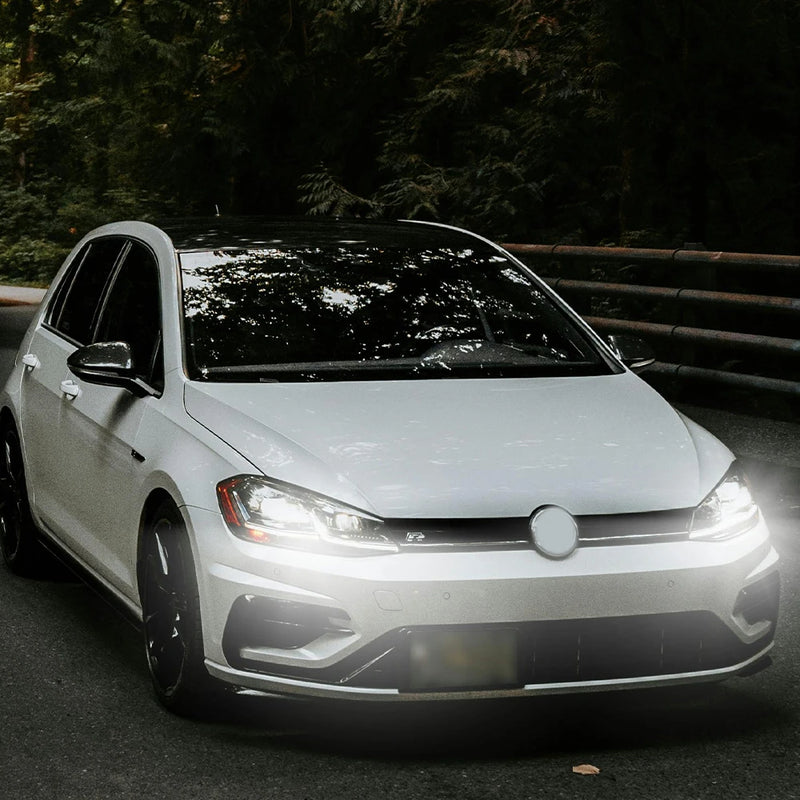 LED Headlights Volkswagen Golf 7 MK7 2013-2017 Golf 7.5 Style - fitted on vehicle - Becquet Voiture