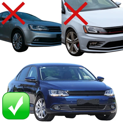 Phares LED Volkswagen Jetta MK6 2011-2018 DRL Séquentiel - vue de profil - Becquet Voiture