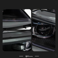 Phares LED Volkswagen Jetta MK6 2011-2018 - installé sur véhicule - Becquet Voiture