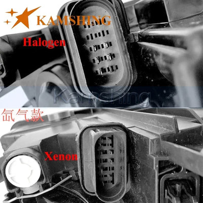 Phares LED Volkswagen Passat B6 2006-2010 - installé sur véhicule - Becquet Voiture