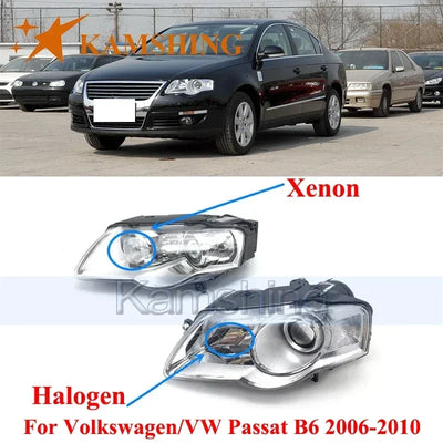 Phares LED Volkswagen Passat B6 2006-2010 - vue de face - Becquet Voiture
