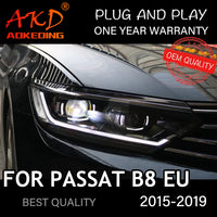 Phares LED Volkswagen Passat B8 2015-2019 - vue arrière - Becquet Voiture