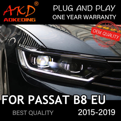 Phares LED Volkswagen Passat B8 2015-2019 - vue arrière - Becquet Voiture