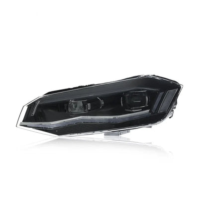 Phares LED Volkswagen Polo AW 2019-2024 - détail du montage - Becquet Voiture