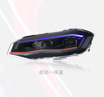 Phares LED Volkswagen Polo AW 2019-2024 - packshot studio - Becquet Voiture