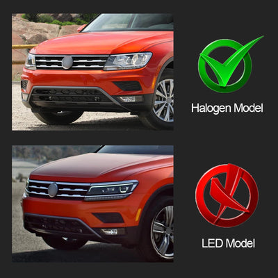 Phares LED Volkswagen Tiguan 2017-2020 - vue de profil - Becquet Voiture