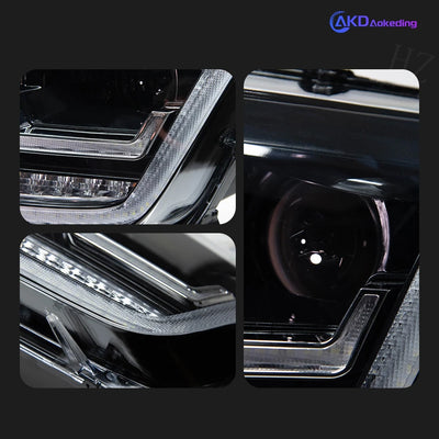 Phares LED VW Amarok 2010-2022 - installé sur véhicule - Becquet Voiture
