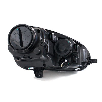 Phares LED VW Golf 5 MK5 2003-2008 DRL Ligne Argentée - packshot studio - Becquet Voiture