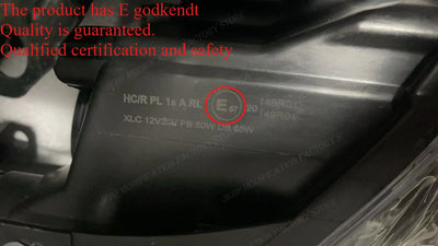Phares LED VW Golf 6 2009-2012 - vue de profil - Becquet Voiture