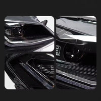 Phares LED VW Golf 7 2013-2017 DRL Dynamique TYPY - packshot studio - Becquet Voiture