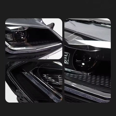 Phares LED VW Golf 7 2013-2017 DRL Dynamique TYPY - packshot studio - Becquet Voiture