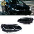 Phares LED VW Golf 7 2013-2017 DRL Dynamique TYPY