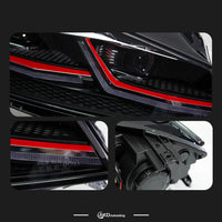 LED-Scheinwerfer VW Golf 7.5 2018-2020 - Studio-Packshot - Becquet Voiture