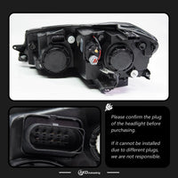 LED-Scheinwerfer VW Golf 7.5 2018-2020 - Dreiviertelansicht - Becquet Voiture